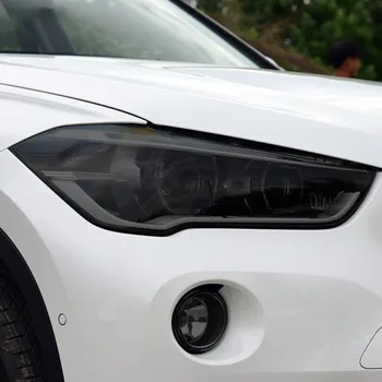 2 יח ' עבור ב. מ. וו X1 F48 2015-על מכוניות גוון עשן שחור ויניל סרט מגן הגנה שקוף TPU מדבקה אביזרים