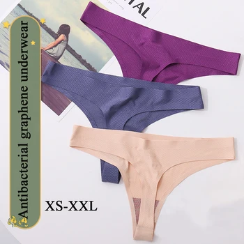 3 החזה חלקה מחרוזת פאטאל תחתוני נשים גרפן נשים נמוך כף היד T-בחזרה חוטיני הלבשה תחתונה-תחתונים קוקה Femininas סקסי XS-XXL
