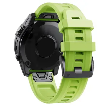 HAODEE סיליקון שחרור מהיר רצועת שעון רצועה עבור Garmin אינסטינקט Fenix 2 7 7 X 6 6 X Pro 5X Smartwatch 26 22 20 Easyfit כף היד