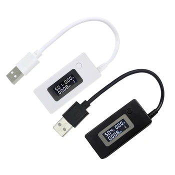Mini USB Volatage אמפר מד כוח מודד מודד מד הזרם נייד Dropship