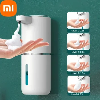 Xiaomi 380ML אוטומטי קצף סבון P11 מתקן שירותים חכם כביסה יד מכונה עם USB לטעינה לבן חומר ABS
