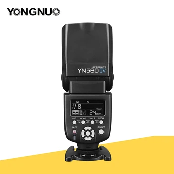 YONGNUO YN560 IV YN-560IV פלאש מצלמה אלחוטית 2.4 G מאסטר & הקבוצה Speedlite Flash for Canon Nikon Olympus מצלמות Pentax