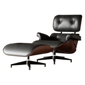 ZL הכורסה הראשונה שכבת עור פרה מסתובבת פנאי כיסא עור עיצוב טרקלין ספה כסא