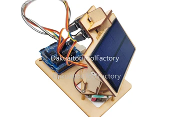אינטליגנטי השמש מעקב אור ציוד מעקב ייצור חשמל ייצור קטן מתאים מיקרו-בקר Arduino