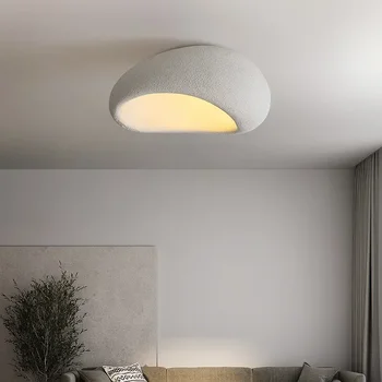 הביתה דקורטיבי LED גופי מודרני אבן מנורת תקרה נורדי עיצוב חדר השינה ללמוד לחיות האוכל מלון מינימליסטי SANDYHA
