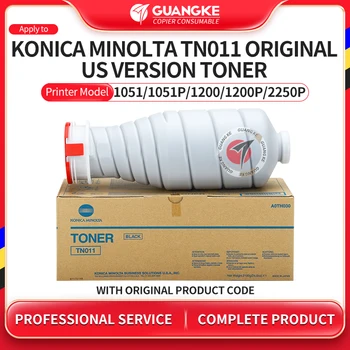 מקורי TN011 TN 011 מחסנית טונר עבור Konica Miinolta Bizhub Pro 1200 1051 951Black טונר 2100g הצילום חלקים