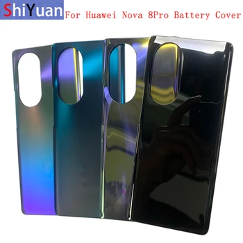סוללה מקרה כיסוי אחורי הדלת דיור בחזרה מקרה עבור Huawei נובה 8Pro 5G כיסוי סוללה, מצלמה מסגרת העדשה עם לוגו