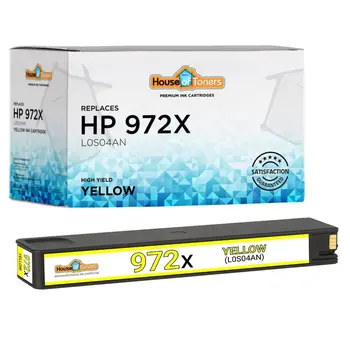 צהוב L0S04AN HP 972X מחסנית עבור Pagewide Pro 577dw MFP 577z