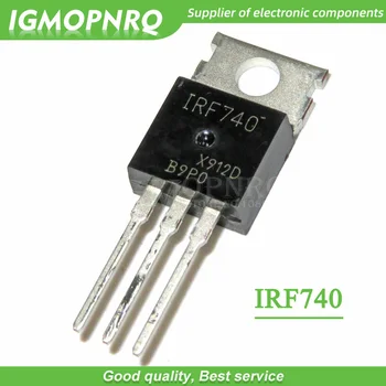 10pcs IRF740 IRF740PBF 400V 10 מגבר MOSFET N-צ ' אן-220 מקורי חדש