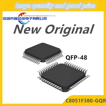 (5-10piece)100% חדש C8051F380 C8051F380-GQR QFP-48 ערכת השבבים
