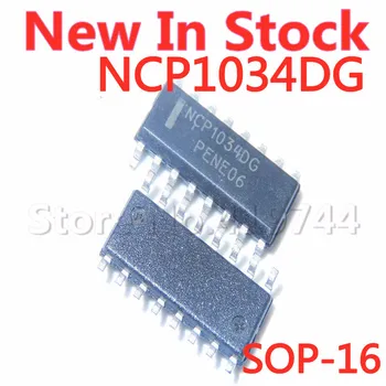 5PCS/LOT NCP1034DR2G NCP1034DG NCP1034 SOP-16 SMD LCD כוח שבב חדש במלאי