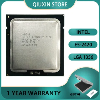 Процессор Intel Xeon E5-2420 E5 2420 1,9, 15 Мб, 95 Вт, LGA 1356 ГГц, шестиядерный, двенадцатипоточный ЦПУ