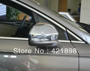 עבור פורד מונדיאו פיוז ' ן 2013 2014 2015 ABS Chrome המראה בצד לכסות לקצץ אביזרי רכב מדבקות