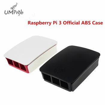 פאי פטל 3/3 + B הרשמי ABS תיבת מקצועי תיבת רק עבור Raspberry Pi 3 מודל B פלסטיק מגן במקרה